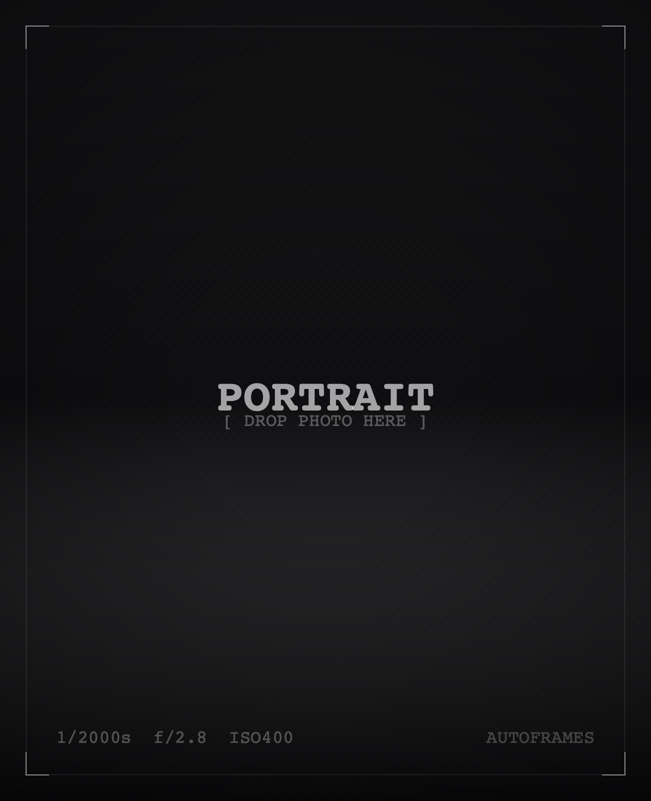 Portrait of the photographer